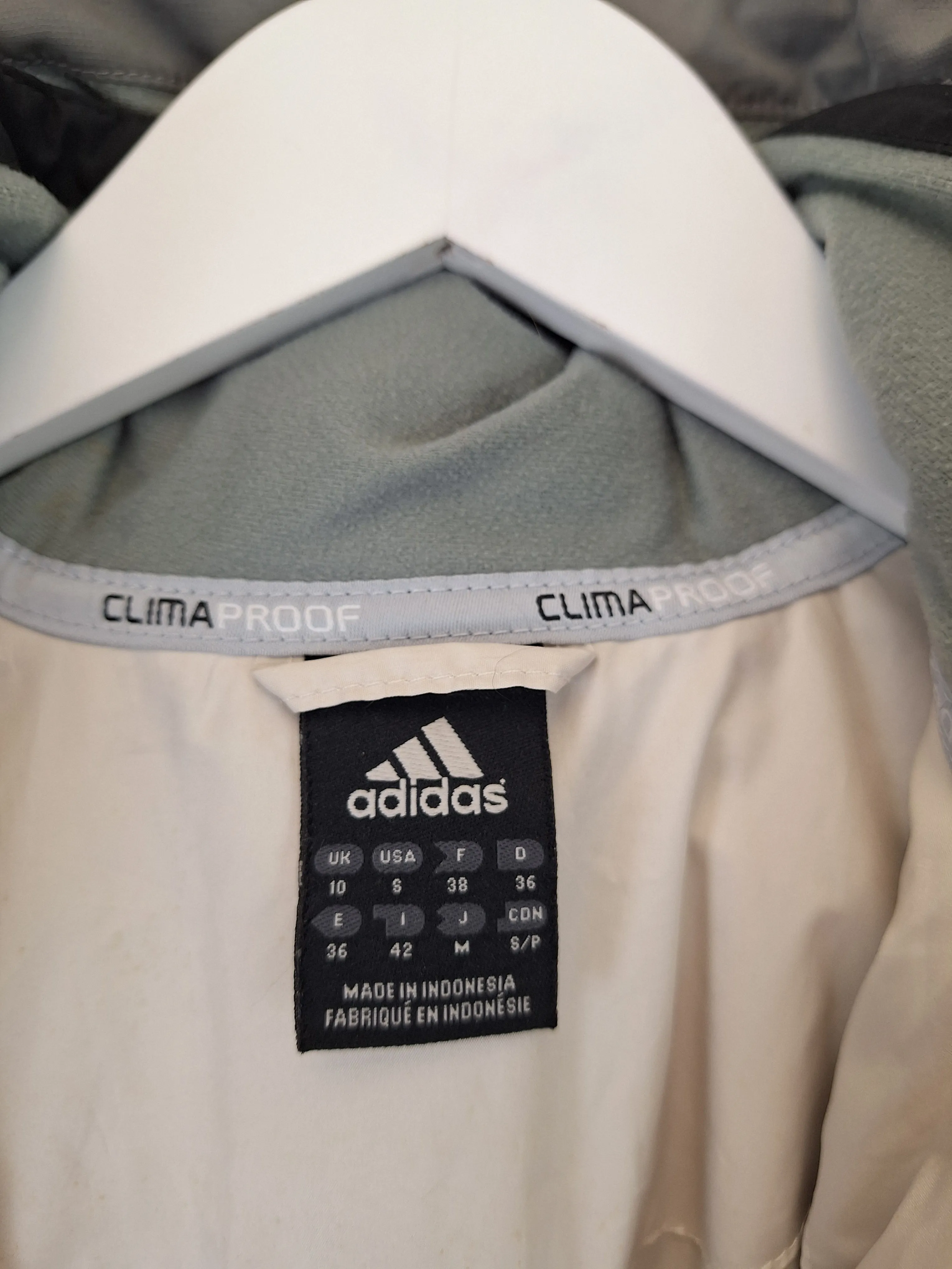 Adidas Climaproof Utility Ski Jacket Size 10