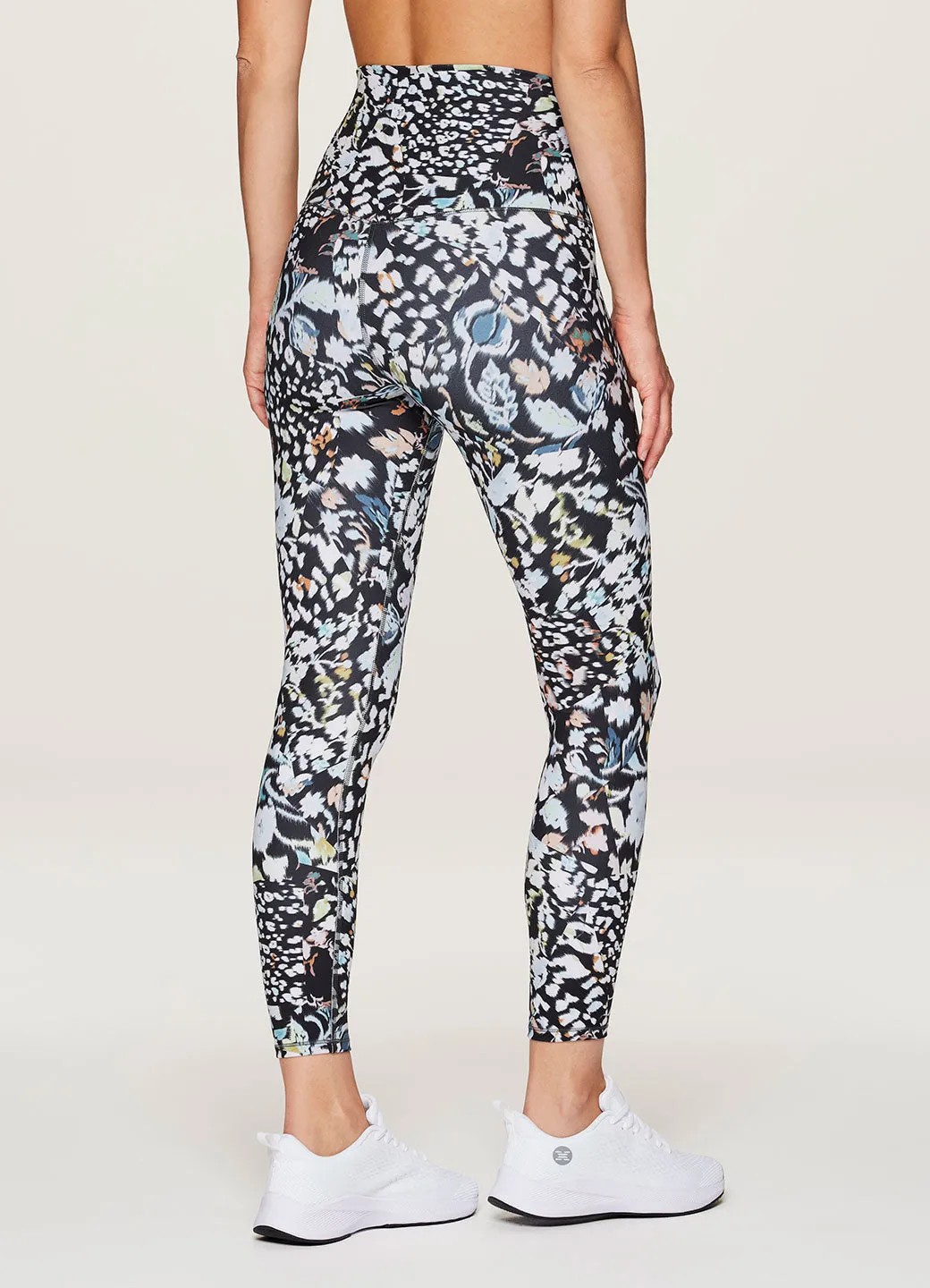 Alpine Floral Super Soft 7/8 Legging