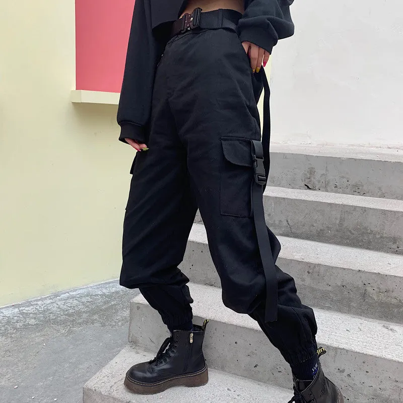 Amy Fashion - Big Pockets Cargo Pants