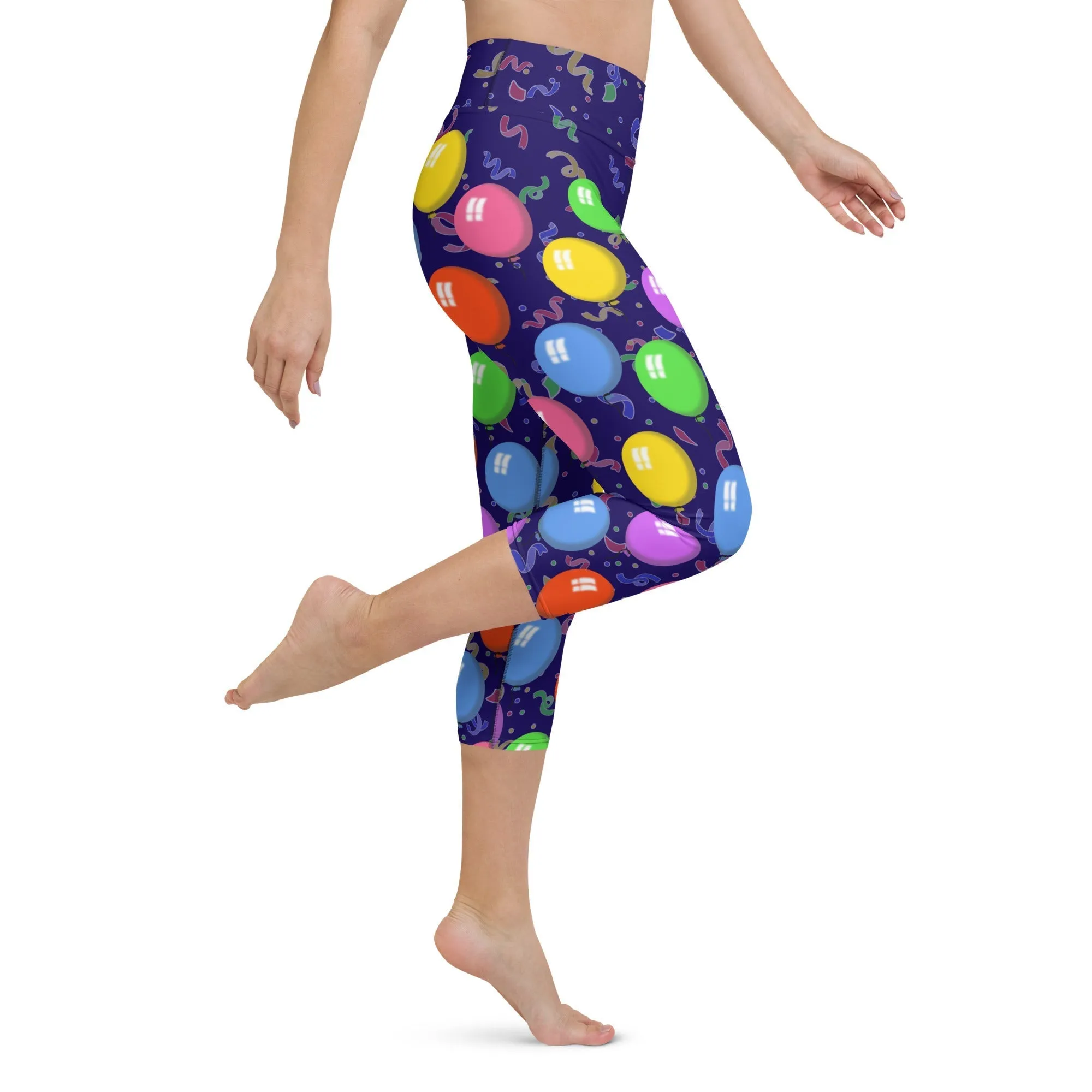 Balloons Yoga Capris