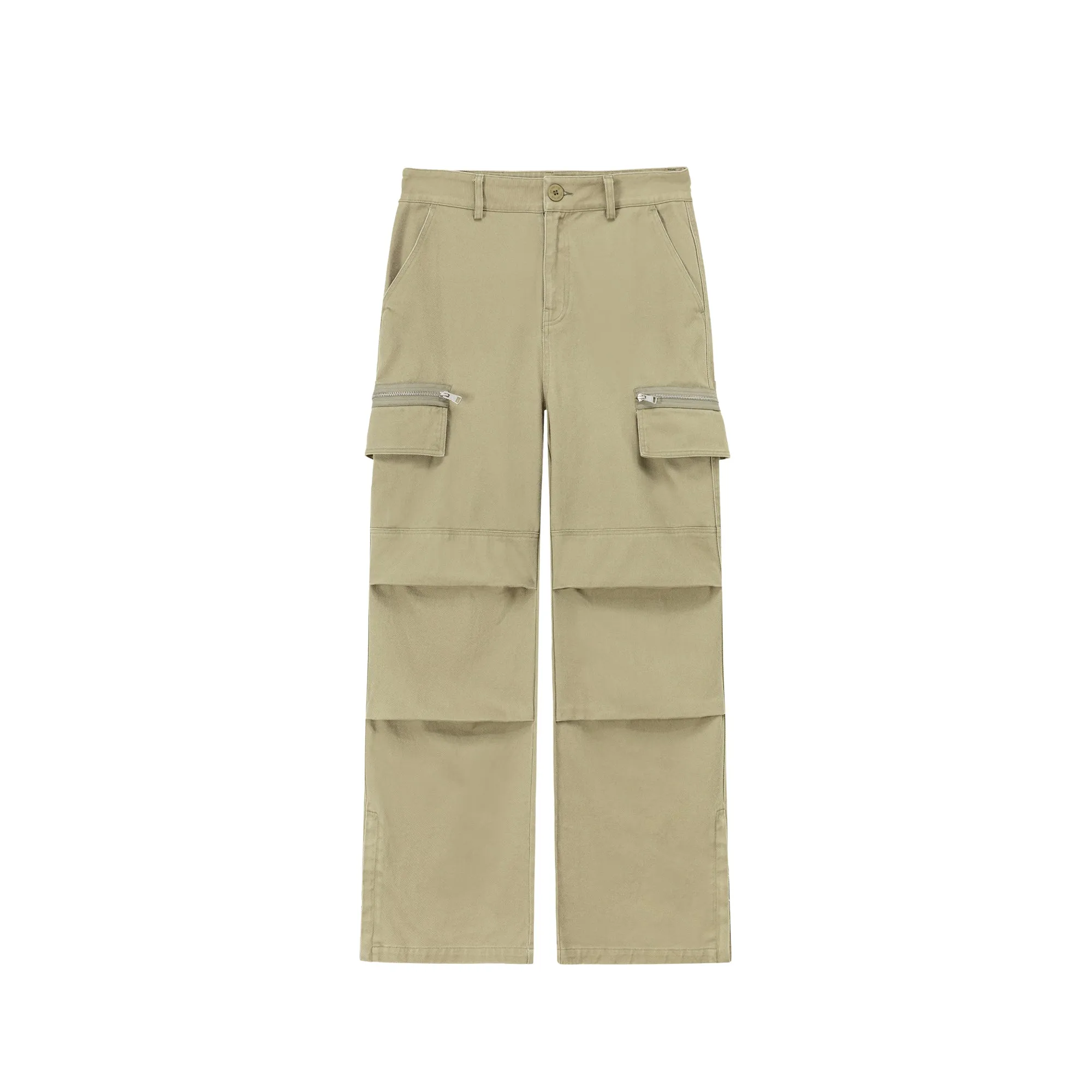 Basic Wide Cargo Pants