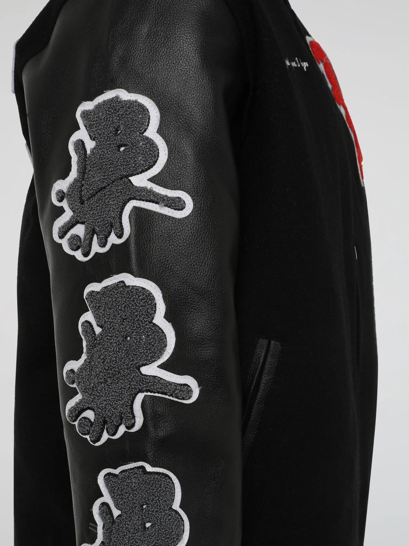 Bhype Society - Bhype Varsity Collection Jacket Black