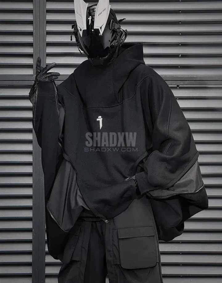 Black Tactical Hoodie