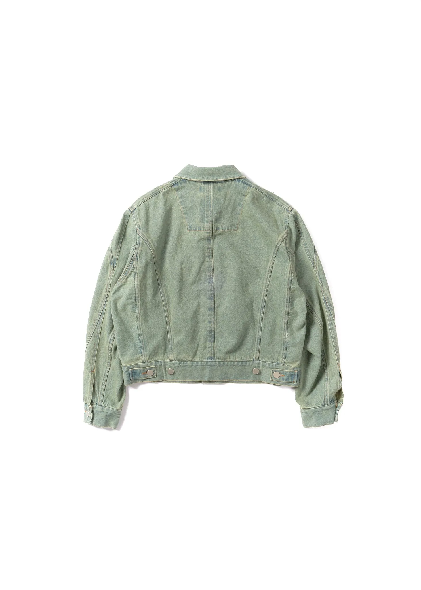 BLEACH DENIM B.D JACKET