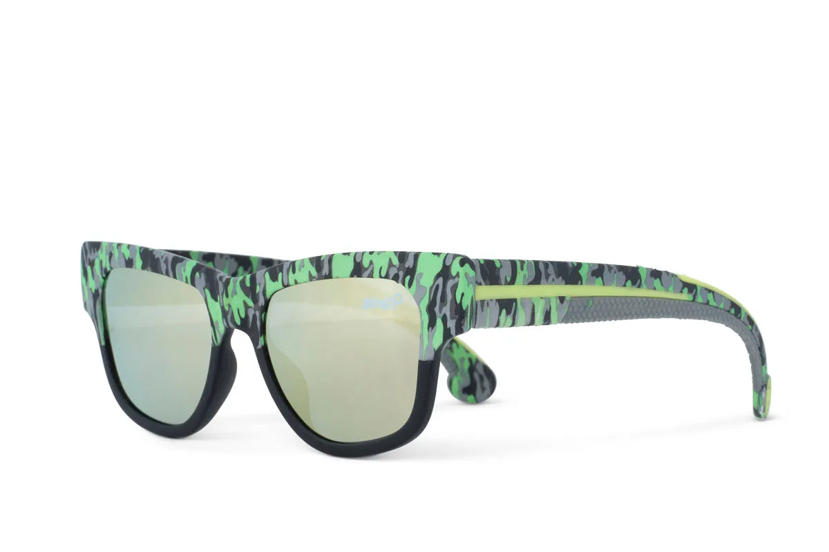 Camo Calm Sky Fire Island Kids' Sunglasses