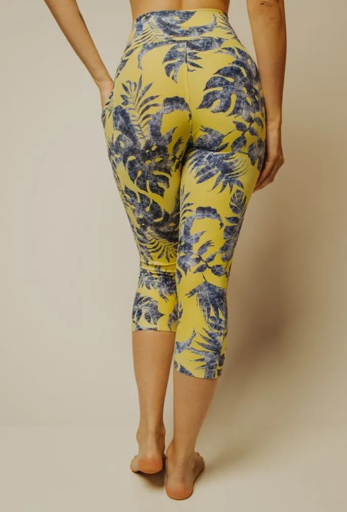 Capri Legging with Pockets - 'ALOHI