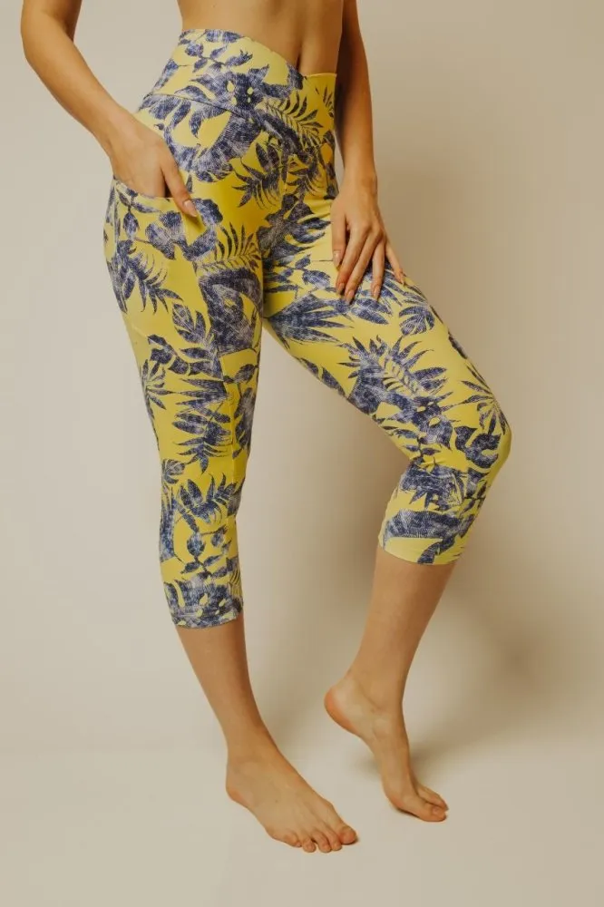 Capri Legging with Pockets - 'ALOHI