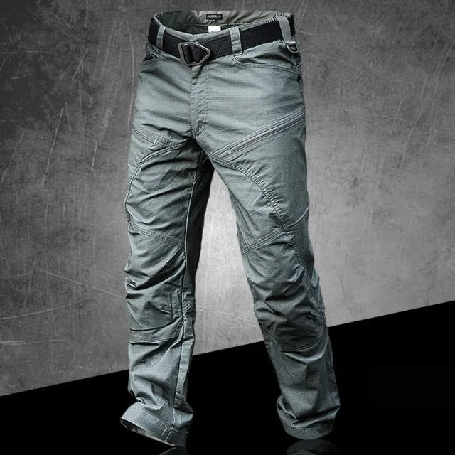 Cargo Pants Men Elastic Waterproof Army Tactical Military Hiking