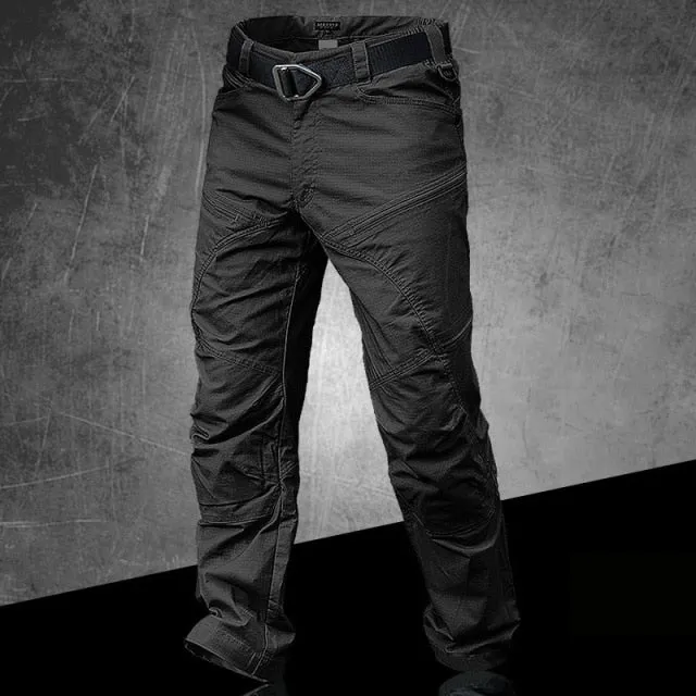 Cargo Pants Men Elastic Waterproof Army Tactical Military Hiking