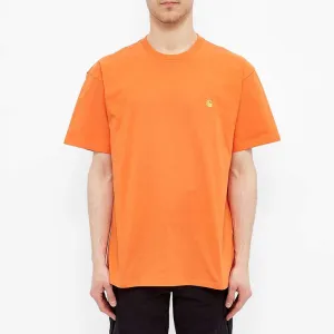 Carhartt WIP Chase T-shirt Orange