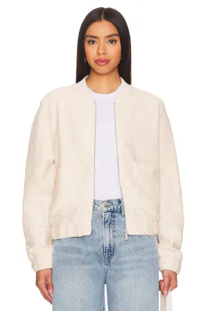 Casey Knit Bomber ~ Sand Dollar