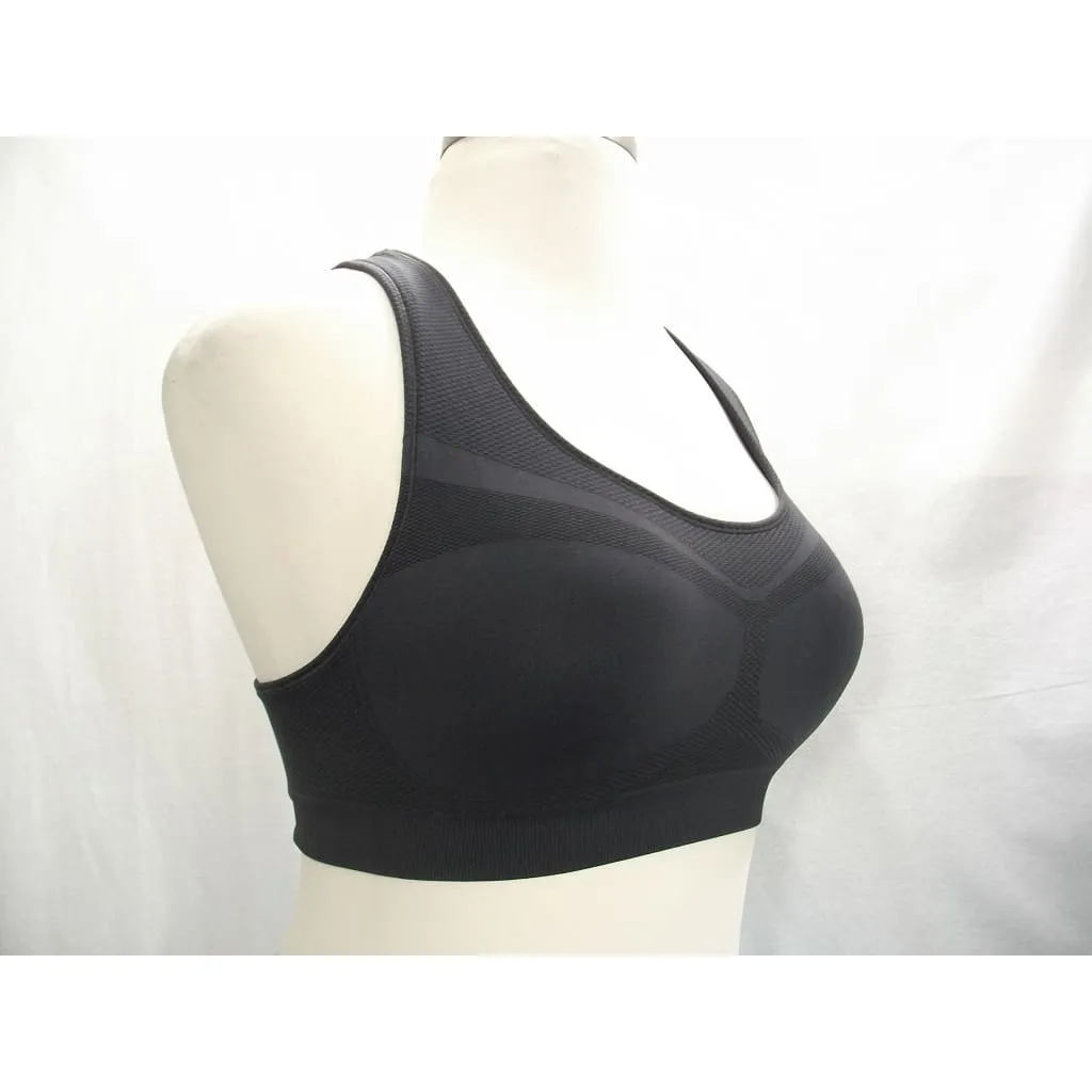 Champion 2900 Freedom Seamless Wire Free Sports Bra SMALL Black NWT