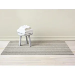 Chilewich Skinny Stripe Birch Shag Mat