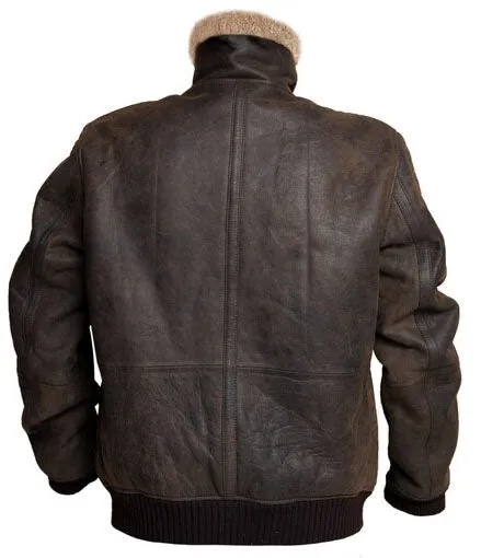 Classic Style Brown B3 Aviator Bomber Jacket