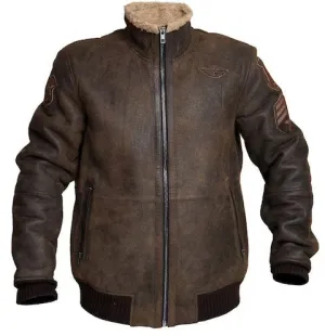 Classic Style Brown B3 Aviator Bomber Jacket