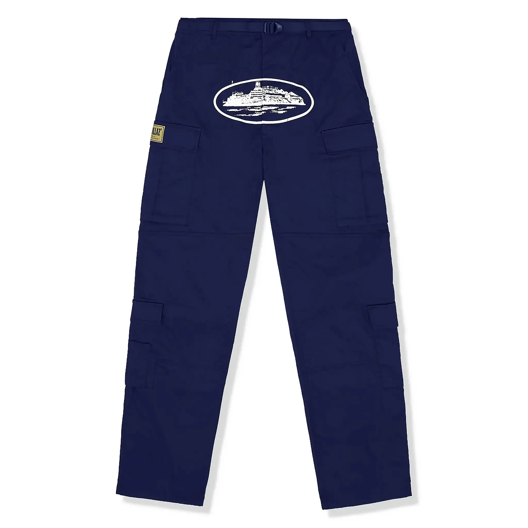 Corteiz Guerillaz Navy Cargo Pants