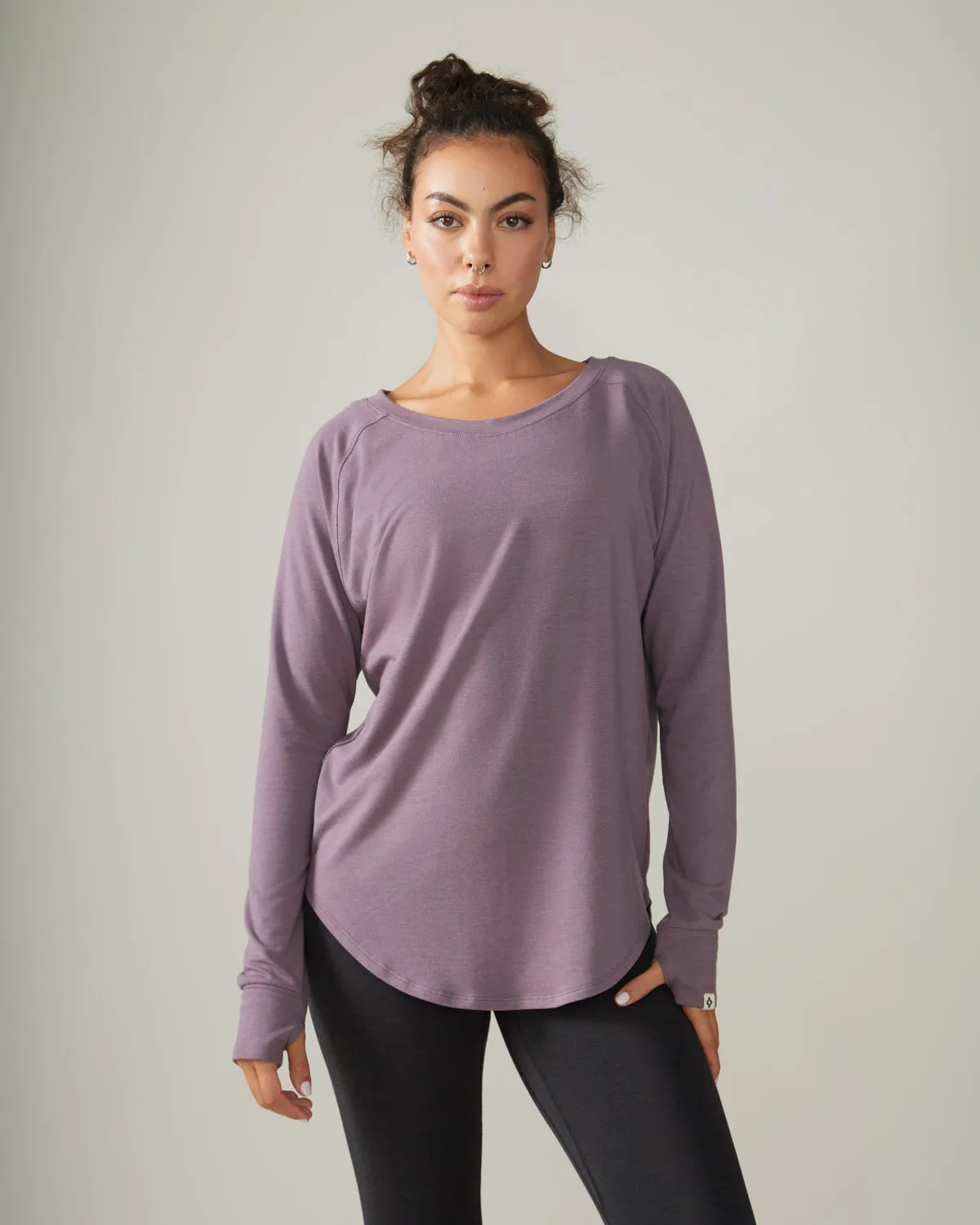 Cozy Long Sleeve Shirt - Fig