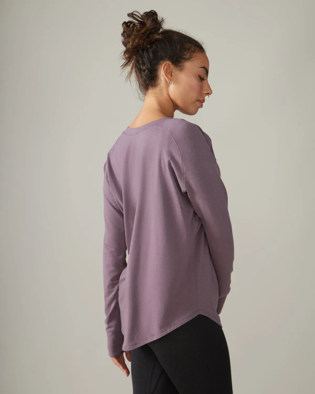 Cozy Long Sleeve Shirt - Fig