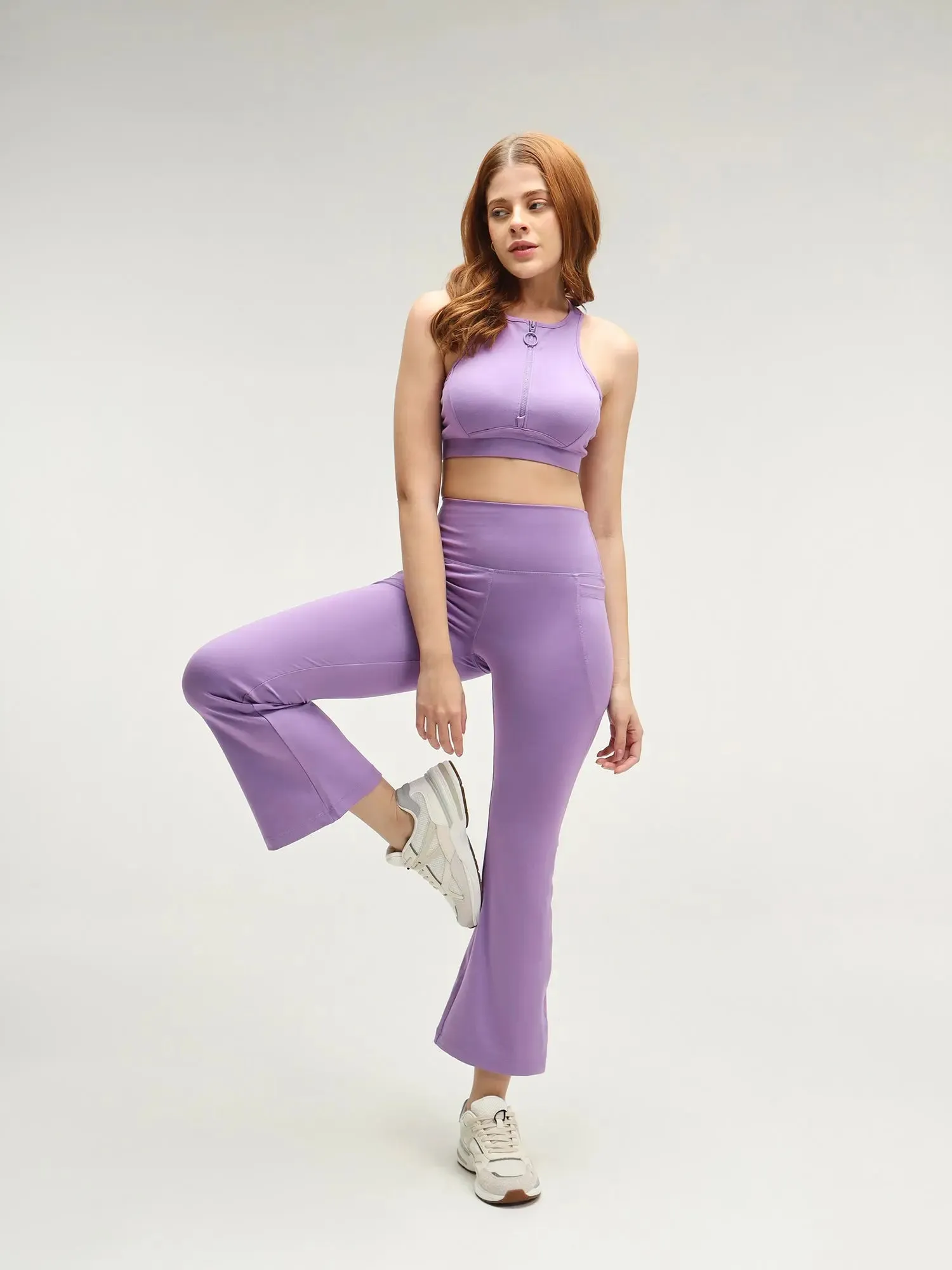 Croatia Purple Cava Sculpt Leggings