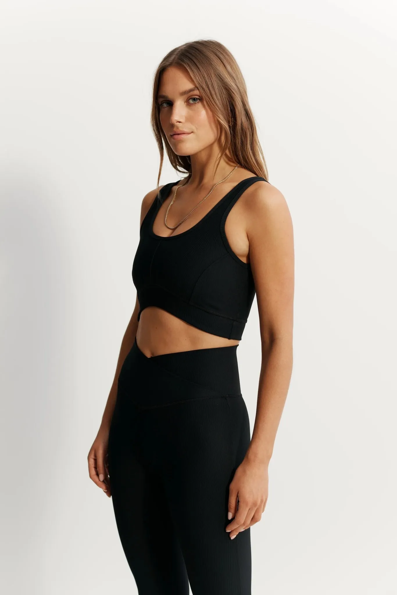 EcoRib Contour Sports Bra