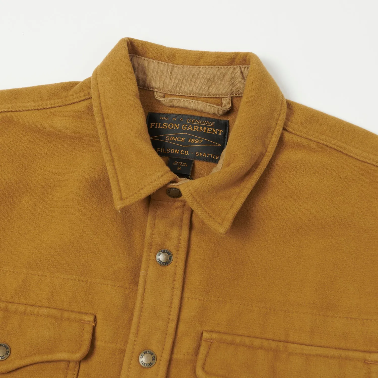 Filson Beartooth Jac-Shirt - Golden Brown Multi