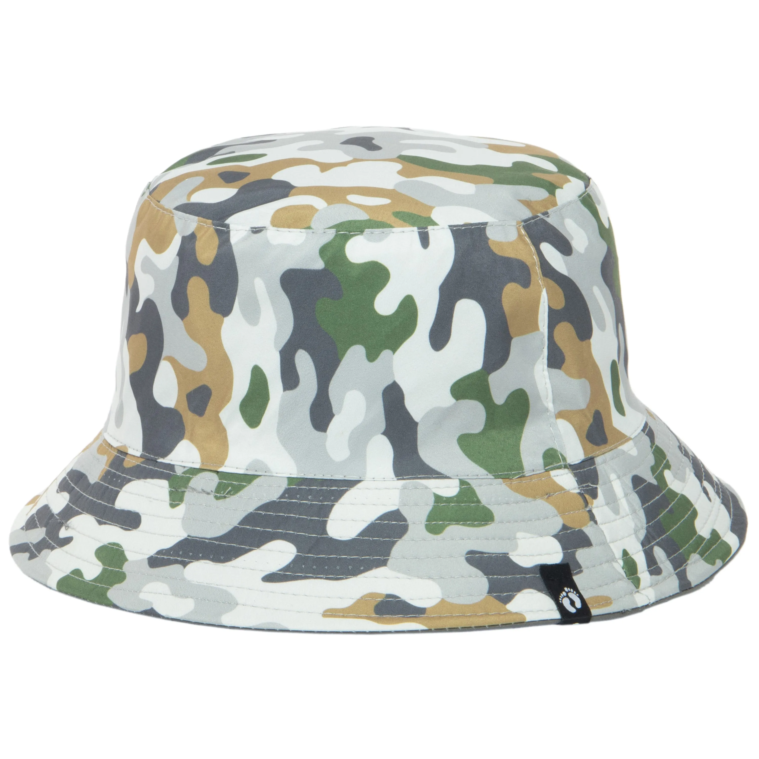 Hang Ten - Reversible Camo Print Bucket Hat