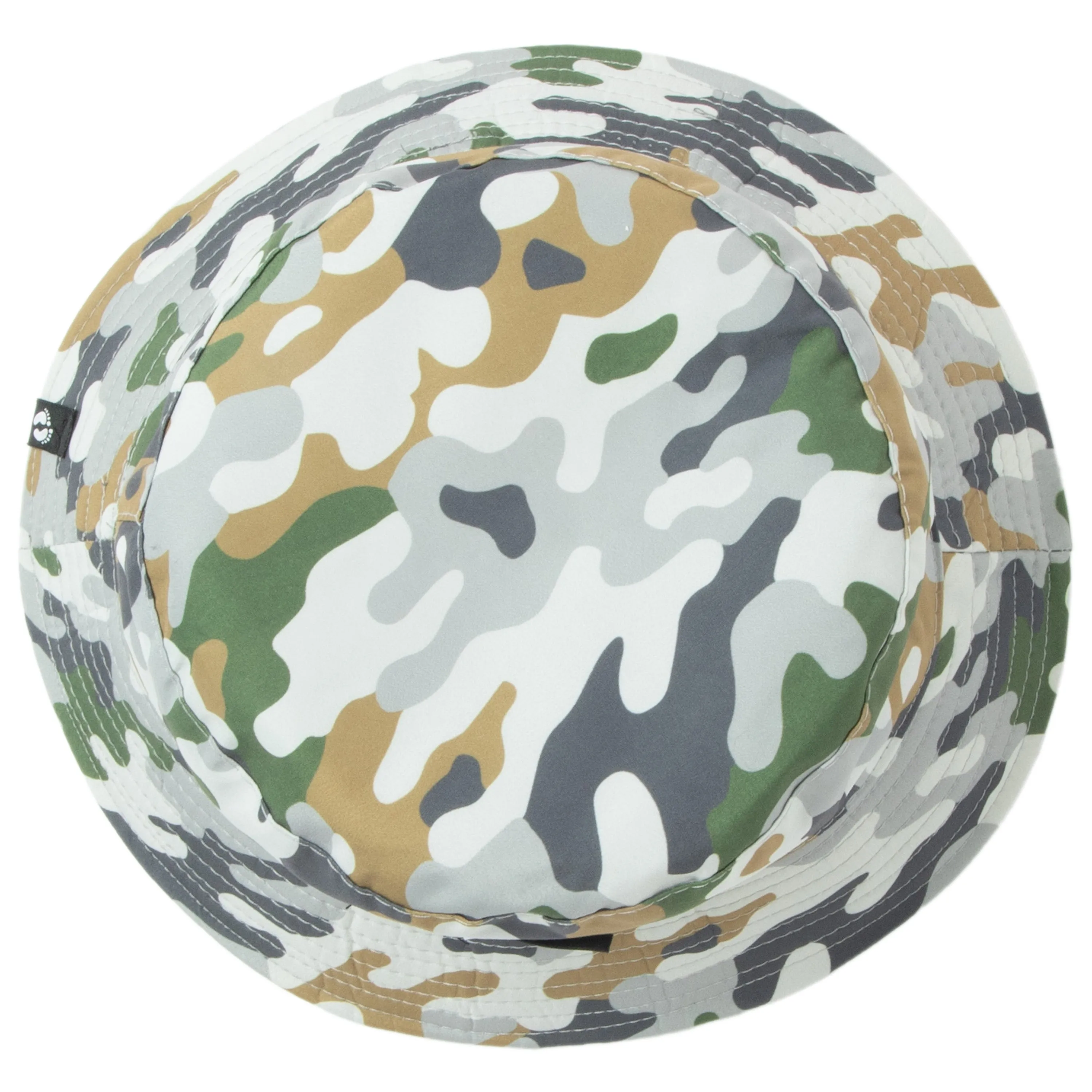 Hang Ten - Reversible Camo Print Bucket Hat