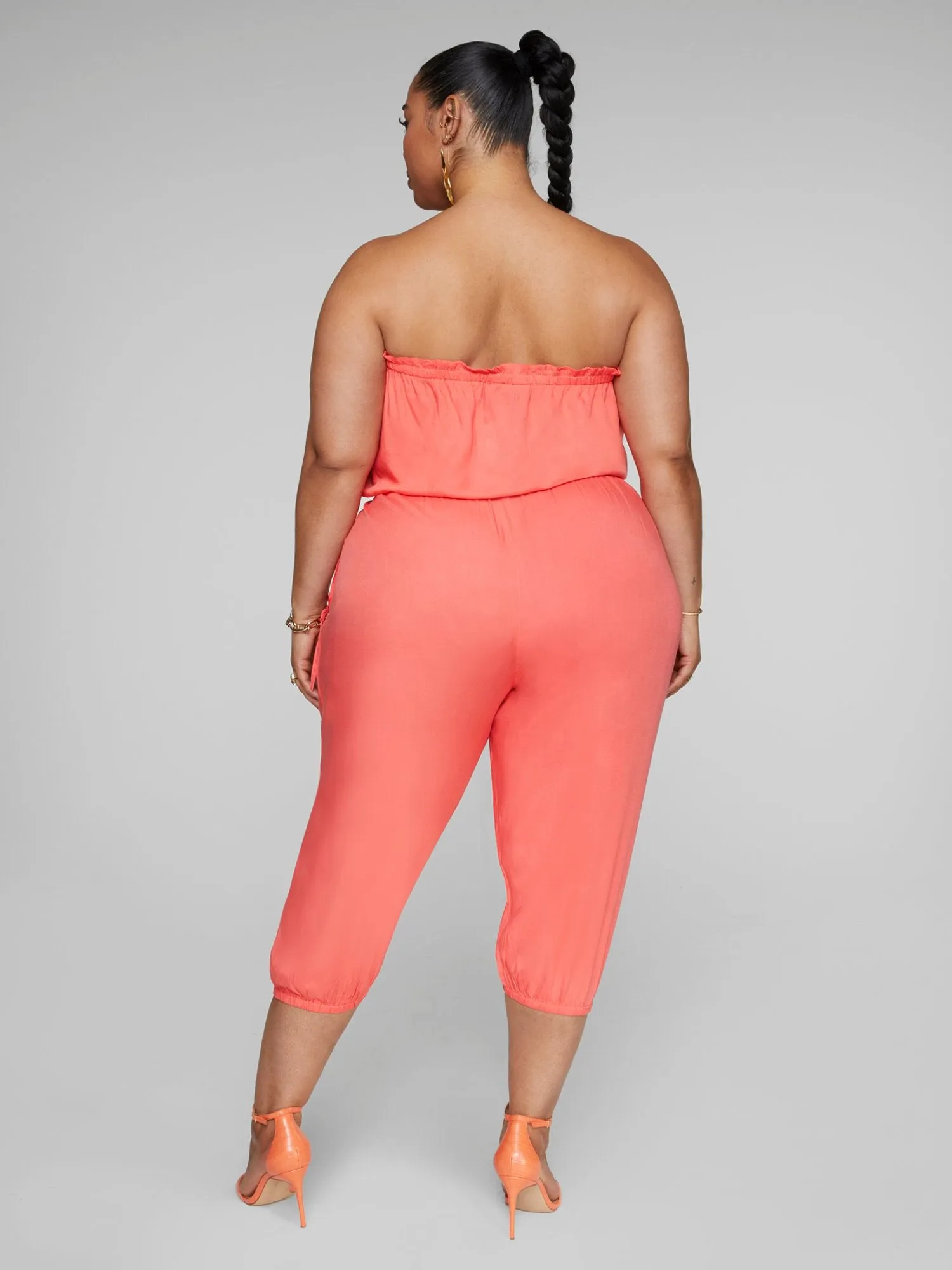 Jenny Strapless Utility Jumpsuit