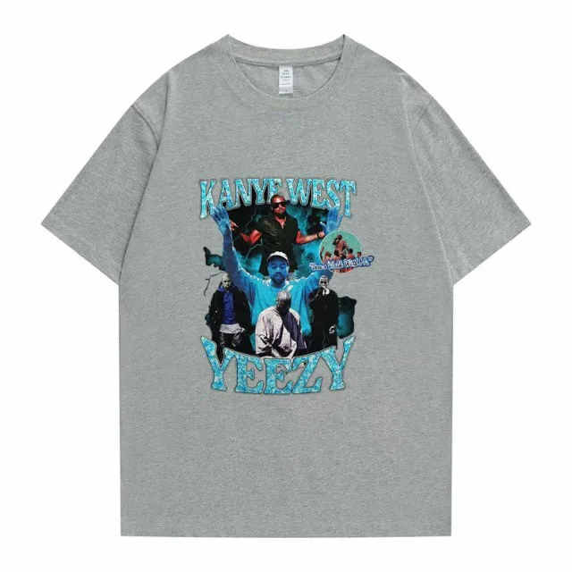 Kanye West Print Hip Hop T-shirt