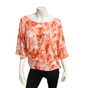 Kimya Top - Peach Tie Dye