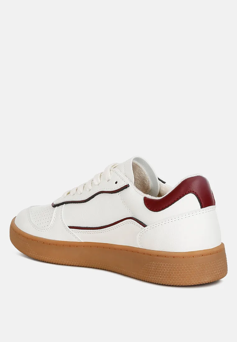 Kyniska Faux Leather Everyday Sneakers