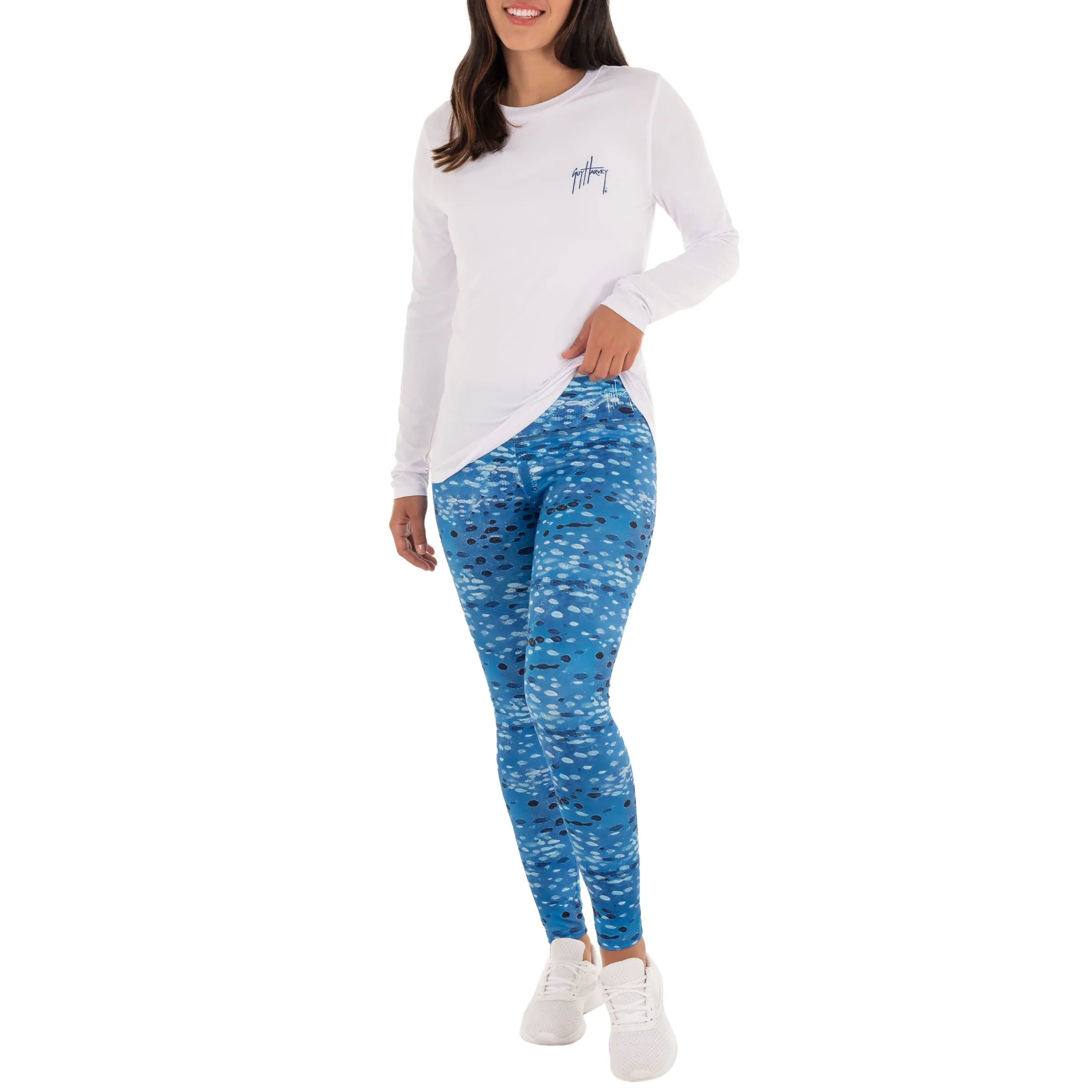 Ladies Dolphin Skin Yoga Pants