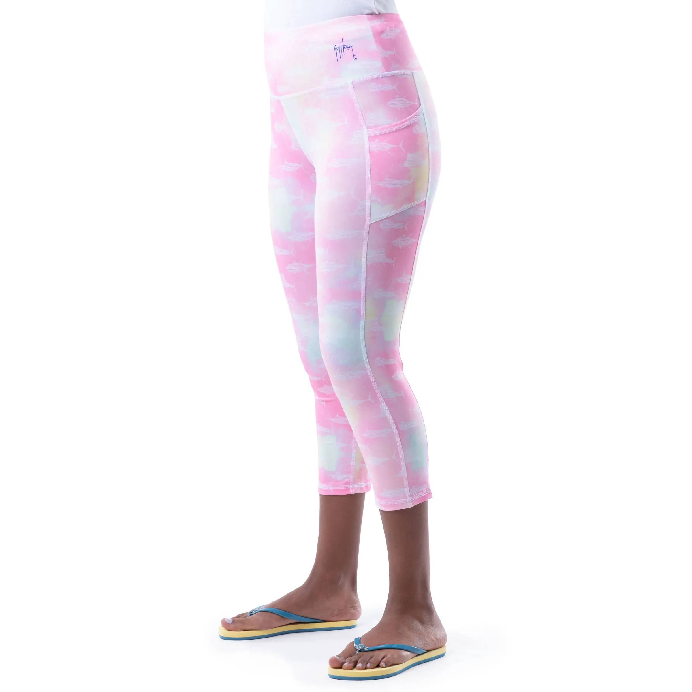 Ladies GH Tie Dye Yoga Pants