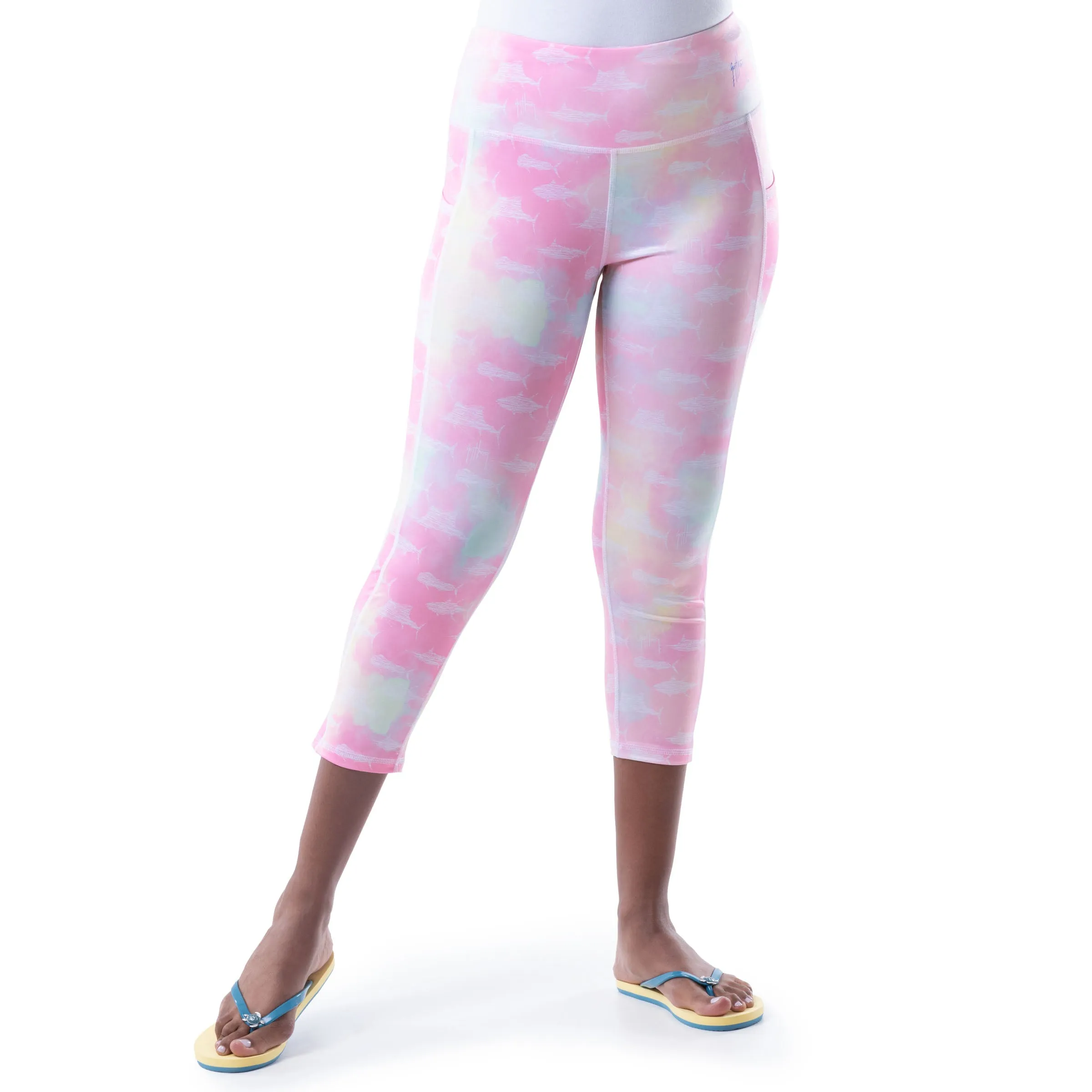 Ladies GH Tie Dye Yoga Pants