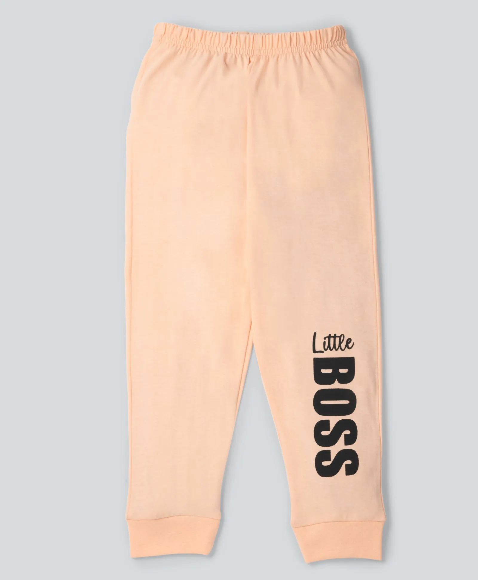 Little Boss Full Sleeves T-Shirt & Pants Set