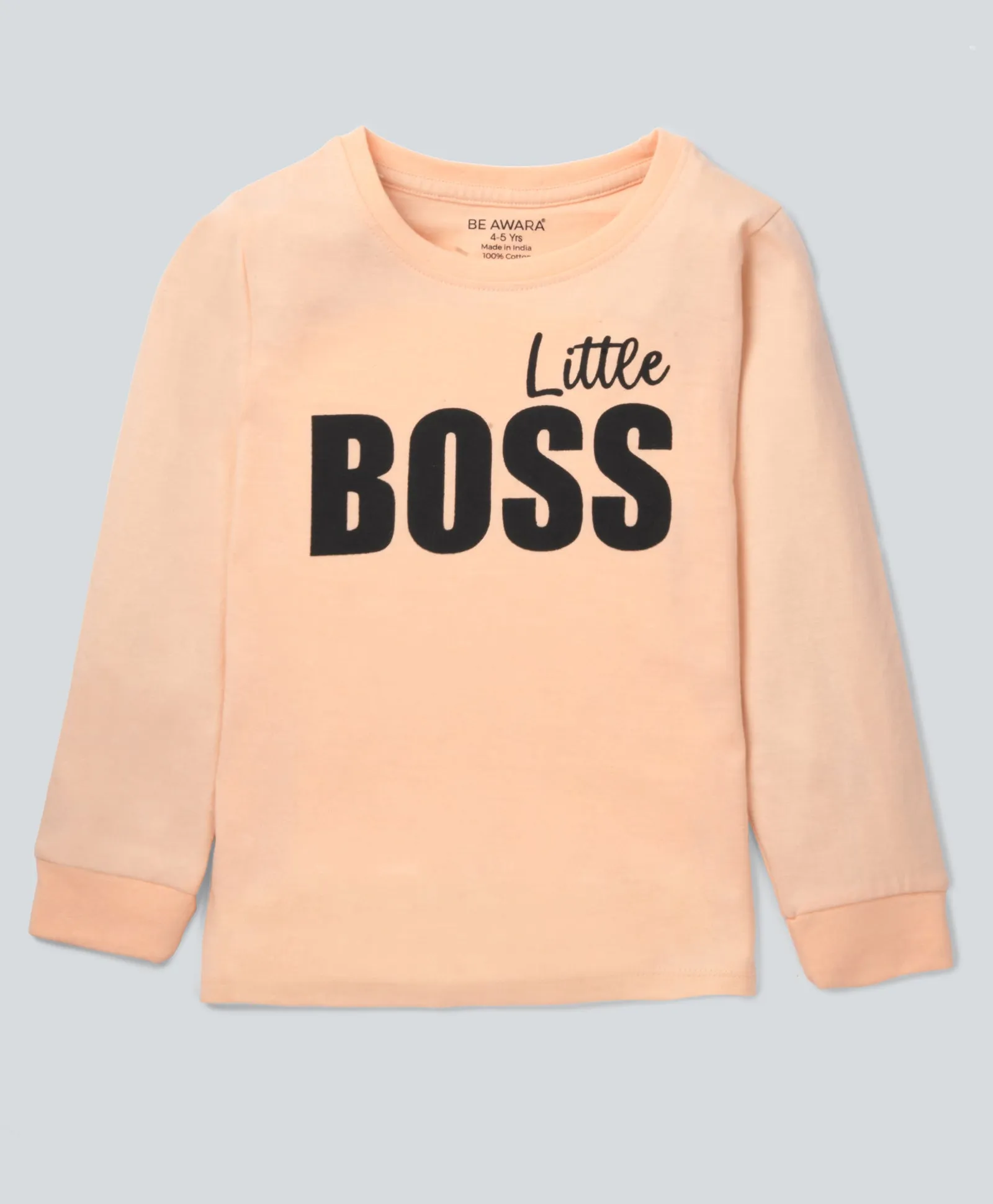 Little Boss Full Sleeves T-Shirt & Pants Set