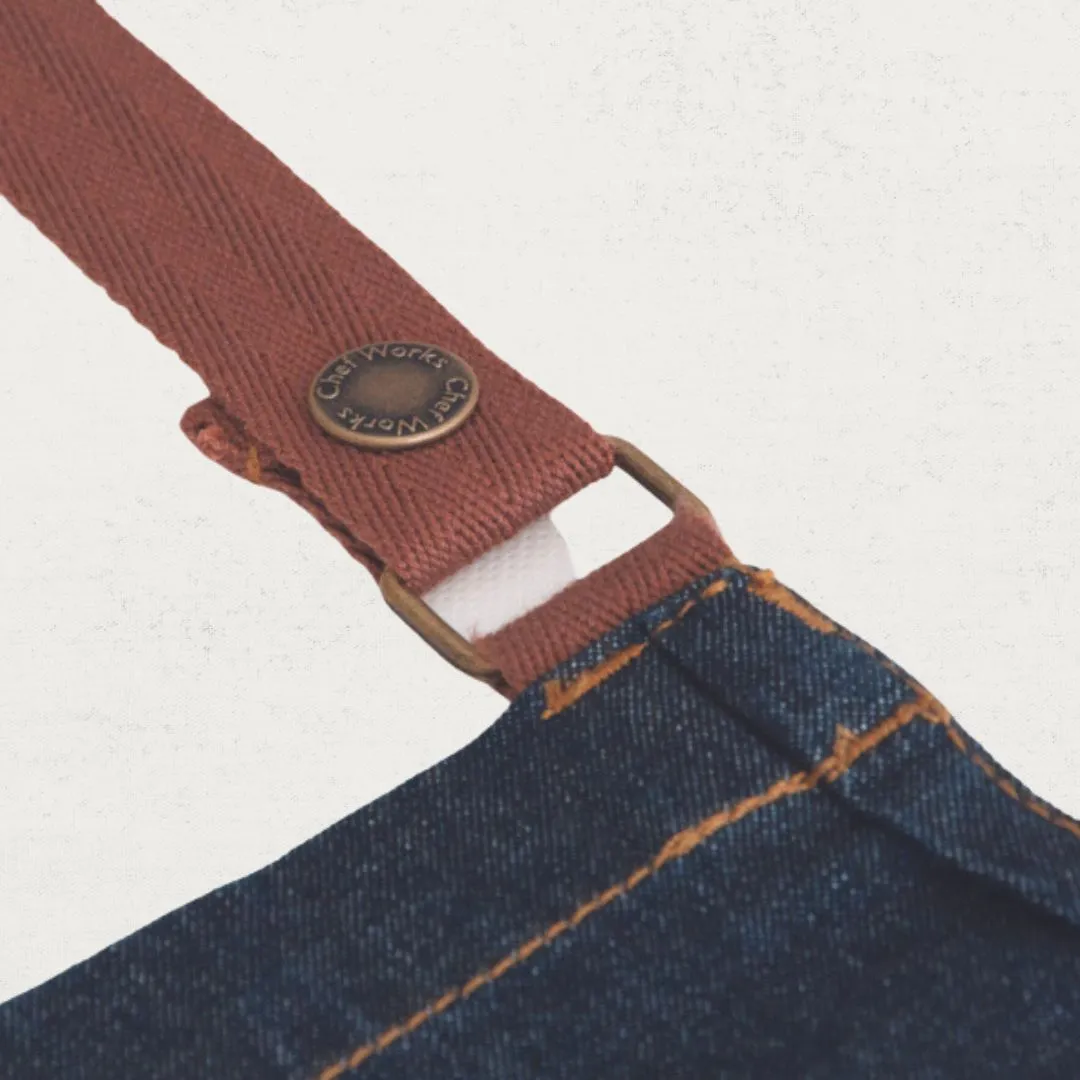 Memphis Denim Bib Apron