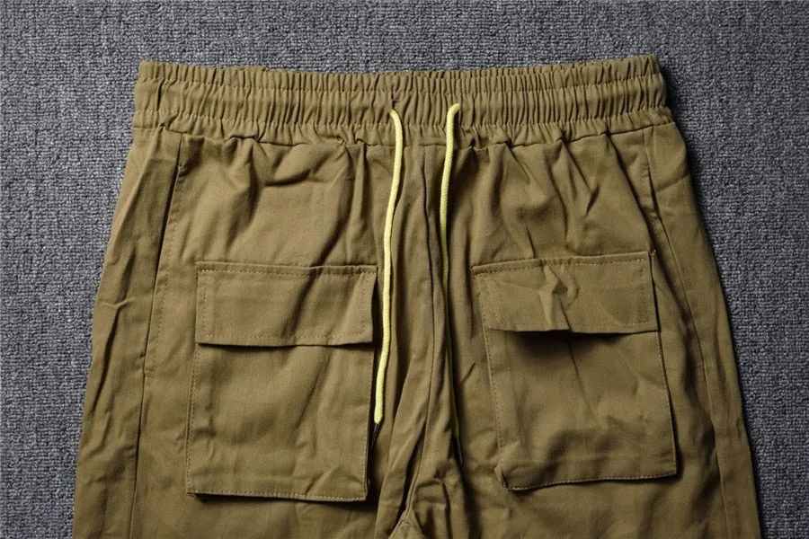 Mens Khaki Street Cargo Pants