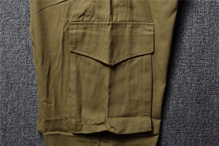 Mens Khaki Street Cargo Pants