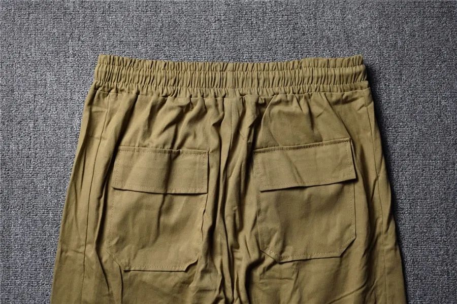 Mens Khaki Street Cargo Pants