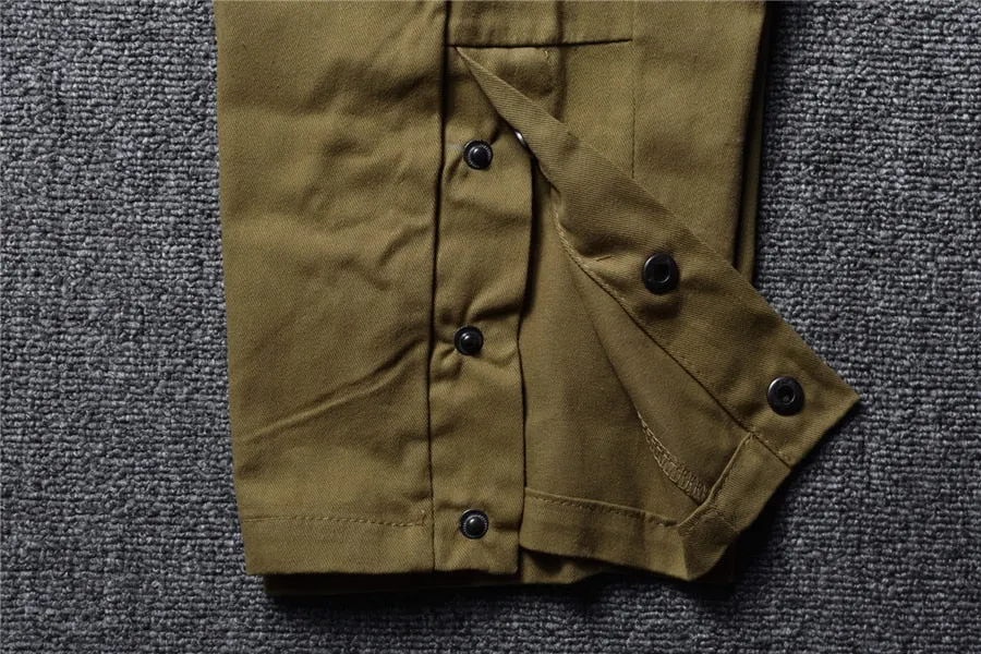 Mens Khaki Street Cargo Pants