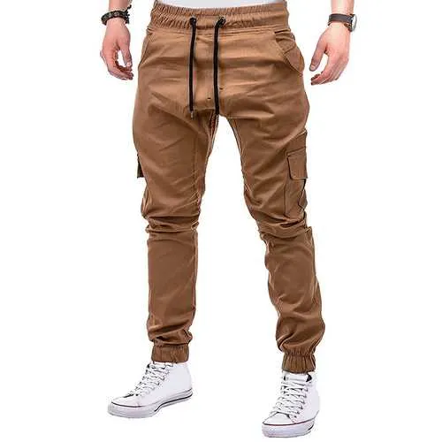 Men's Outdoor Loose Multi Pockets Cargo Pants