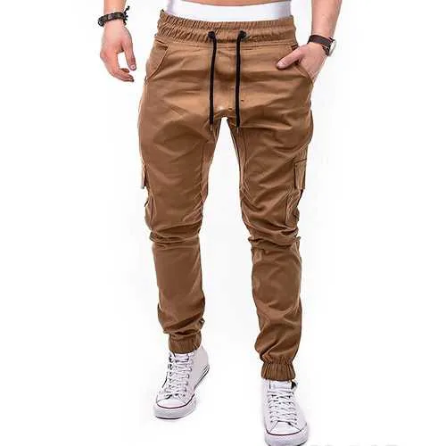 Men's Outdoor Loose Multi Pockets Cargo Pants