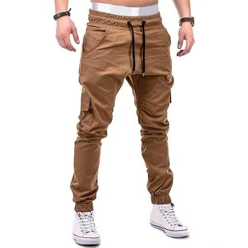 Men's Outdoor Loose Multi Pockets Cargo Pants