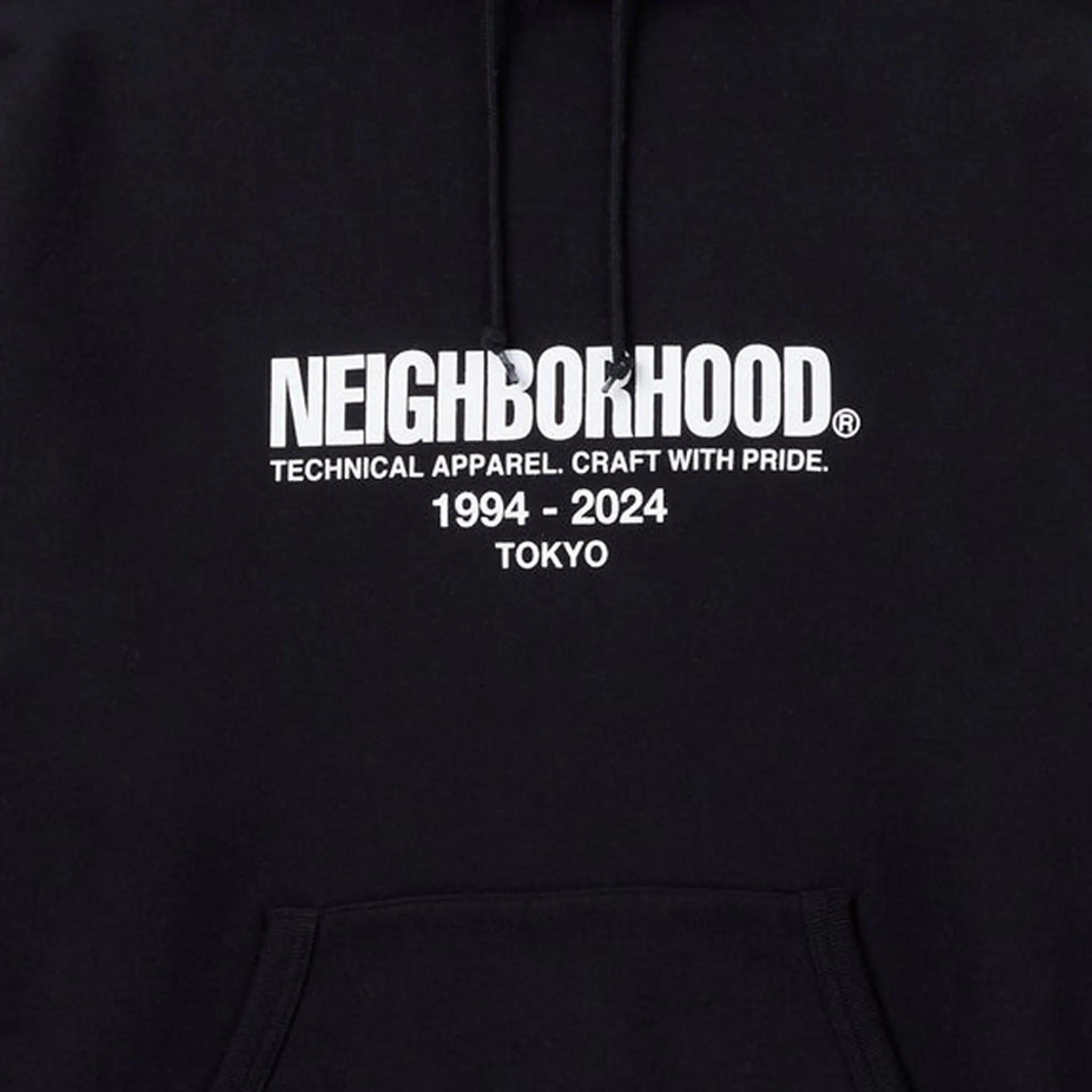 Neighborhood Classic Sweat Parka LS (Black)