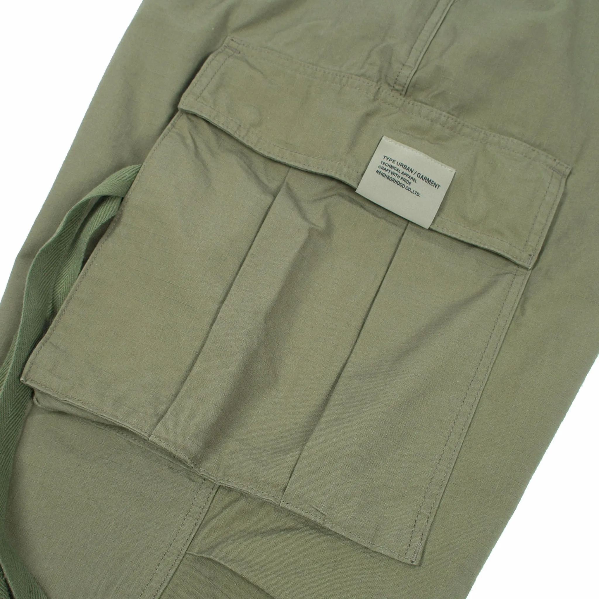 Neighborhood Wide Cargo Pants (Olive Drab)