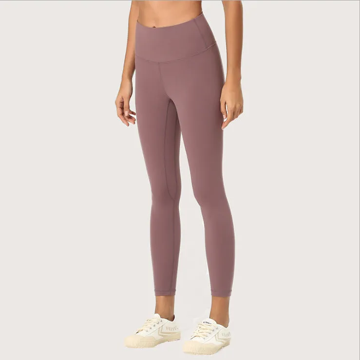 New double-sided brushed yoga pants