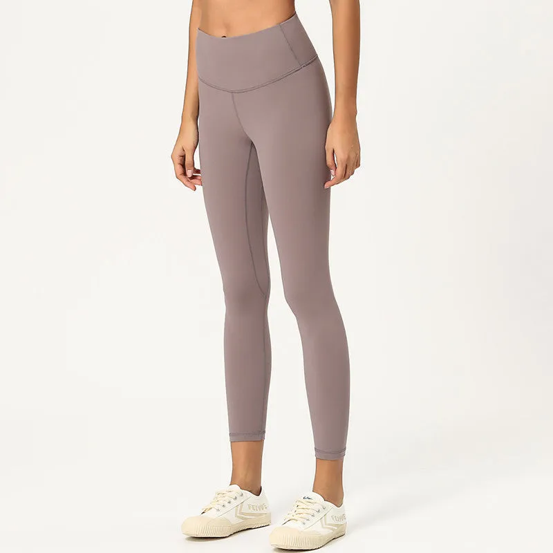 New double-sided brushed yoga pants