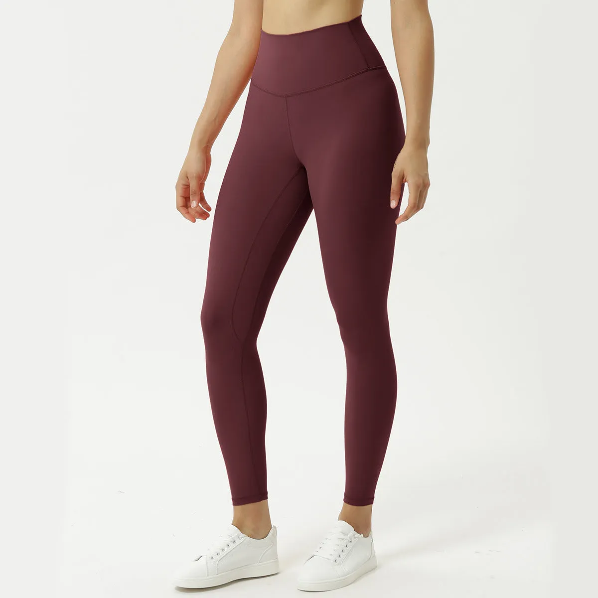 New double-sided brushed yoga pants