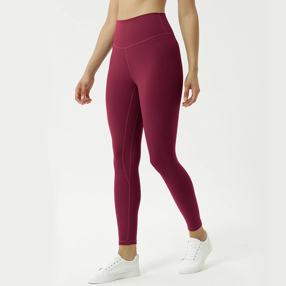 New double-sided brushed yoga pants